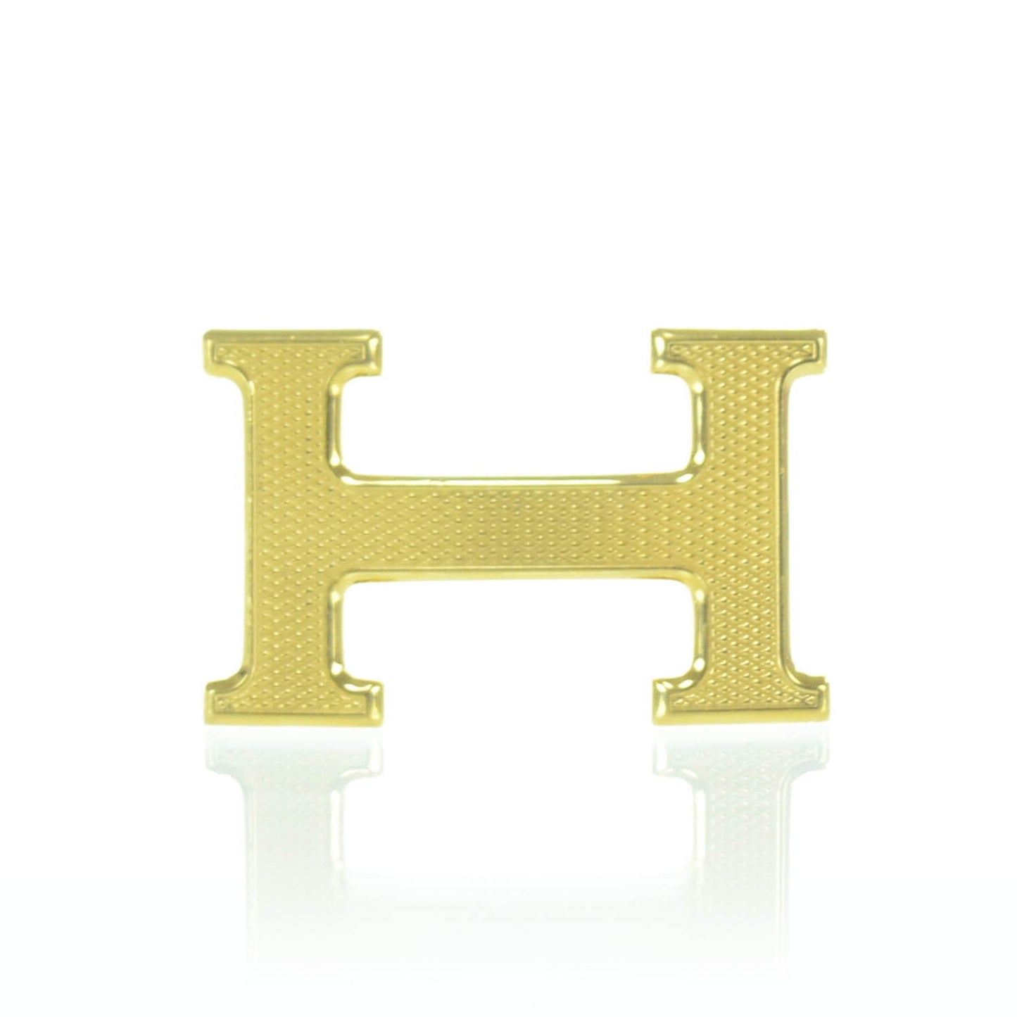 H Belt Buckle Gold