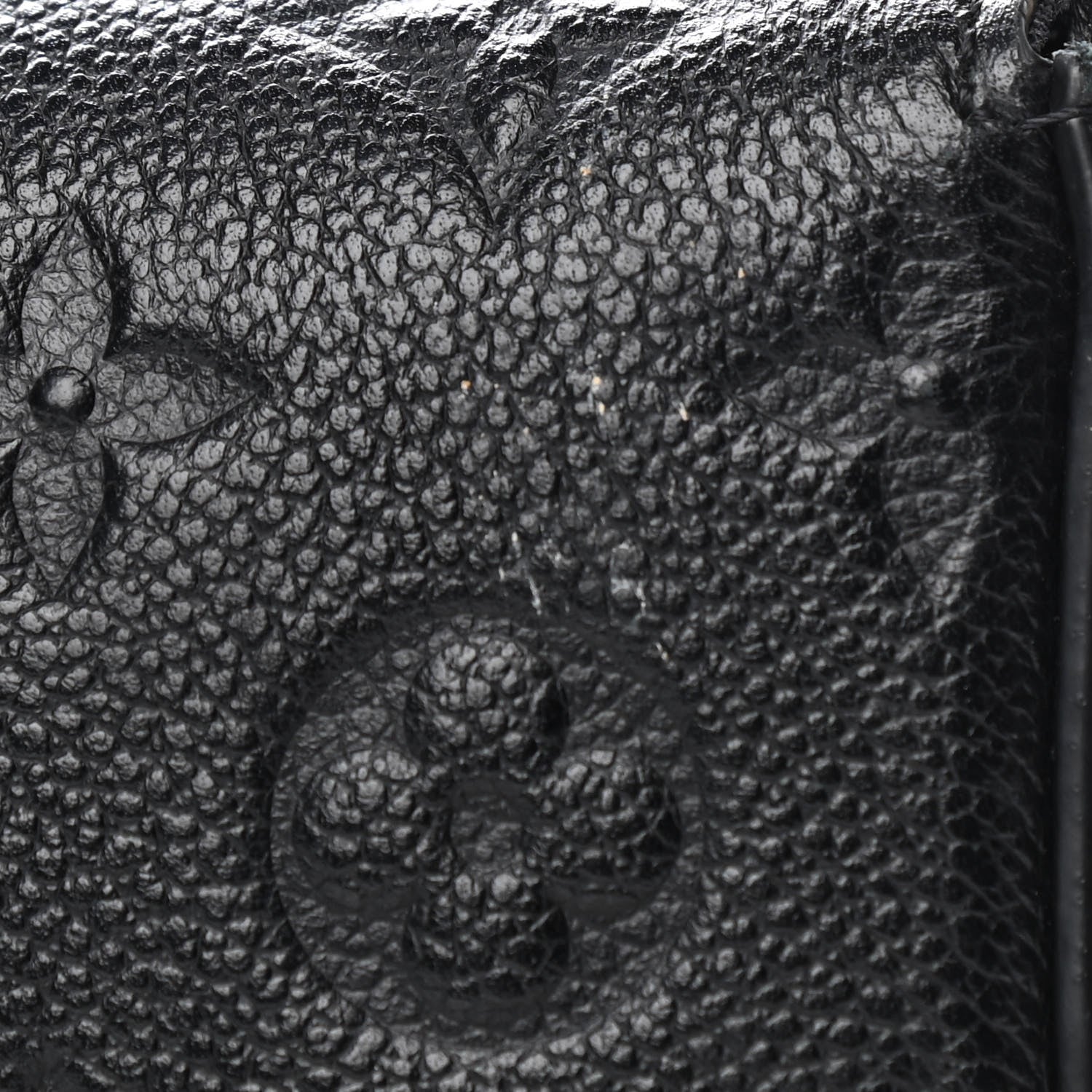 Louis Vuitton Empreinte Pochette Felicie Chain Wallet Black 6 of 6