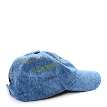 Chanel Denim Mood Cap Hat Blue 6 of 8