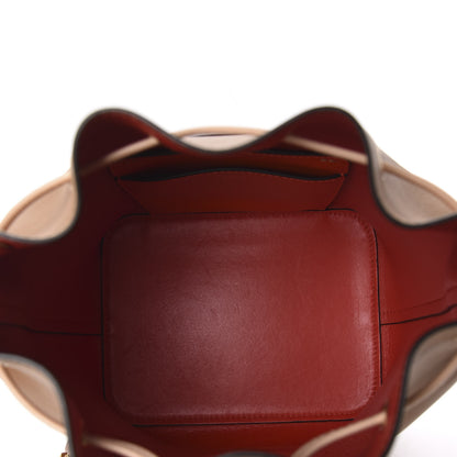 Fendi Vitello Grace F is Fendi Stamp Patch Perforated Small Mon Tresor Bucket Bag Nocciola 5 of 8