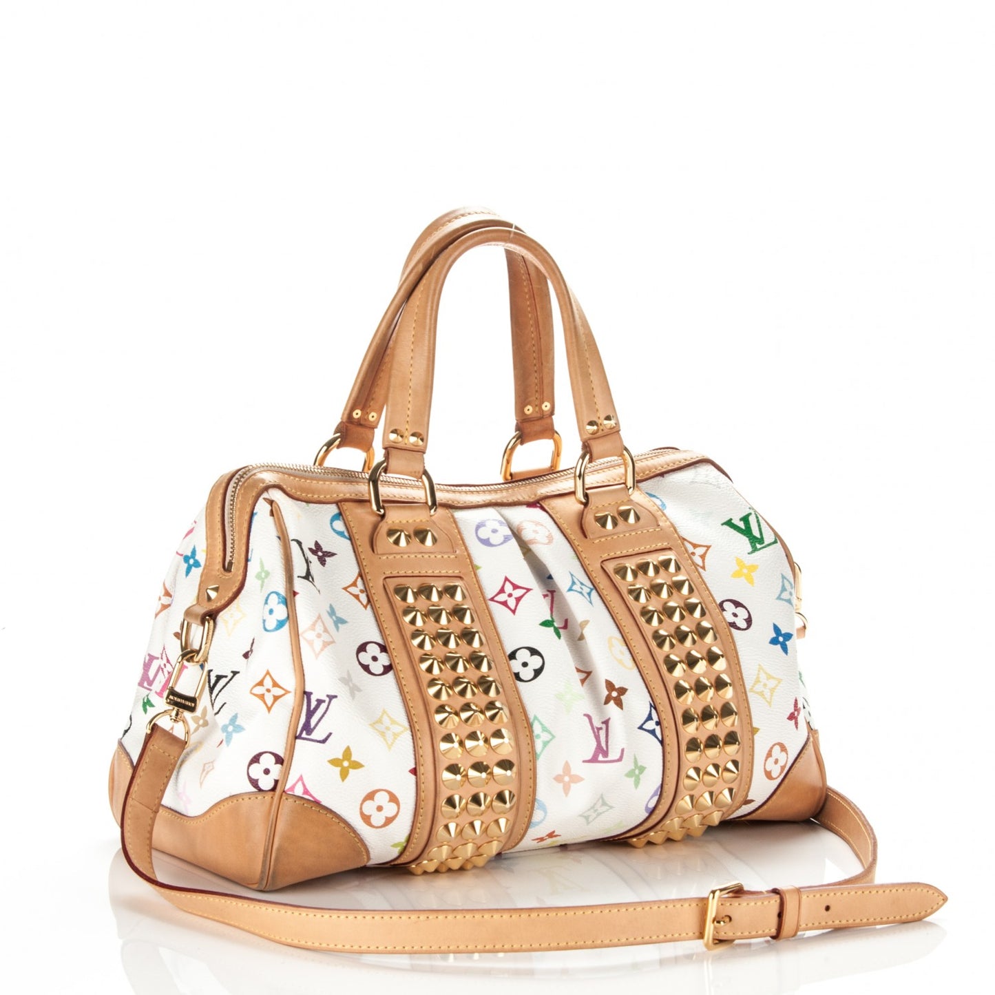Monogram Multicolor Courtney MM White