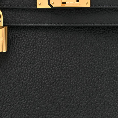 Hermes Togo Kelly Retourne 25 Black 8 of 12