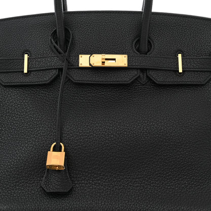 Hermes Togo Birkin 35 Black 8 of 12