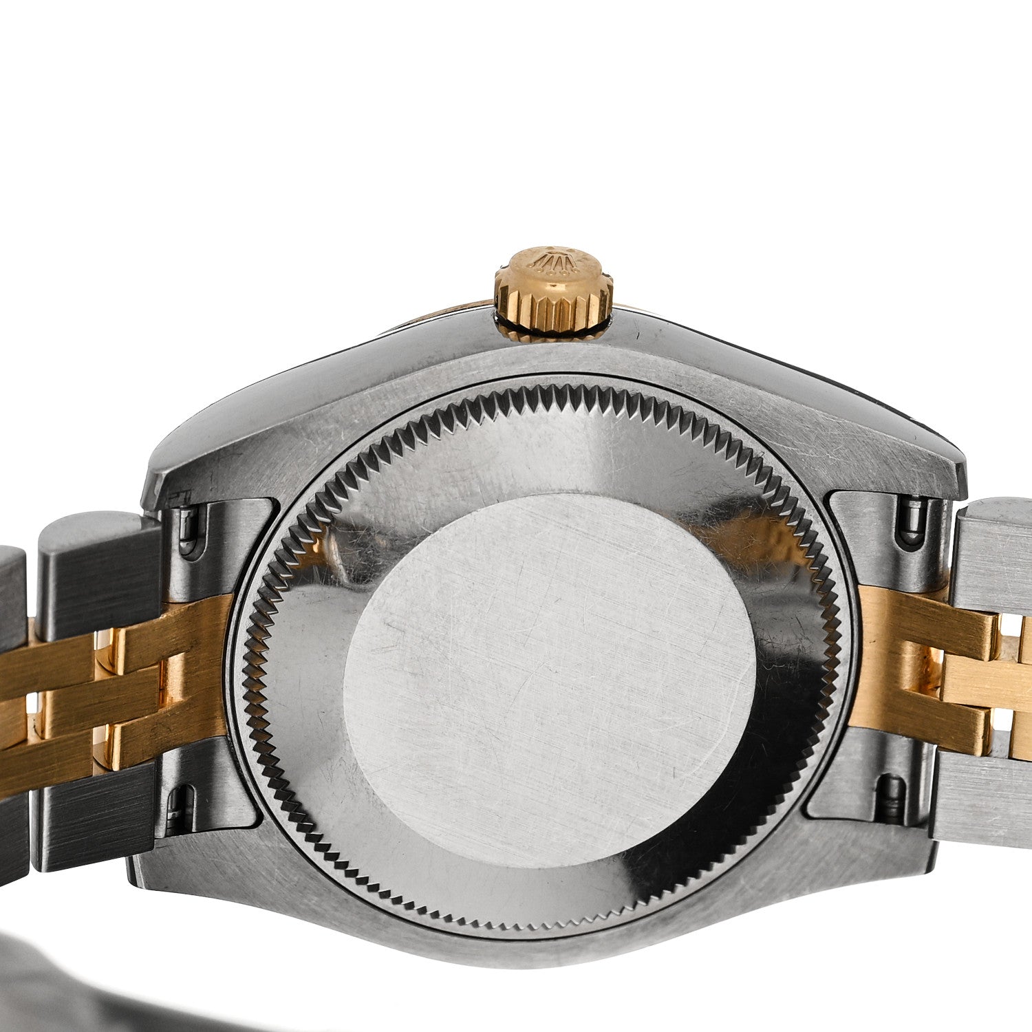 Rolex Stainless Steel 18K Yellow Gold Diamond Mother of Pearl 31mm Oyster Perpetual Datejust Watch 178273 4 of 5