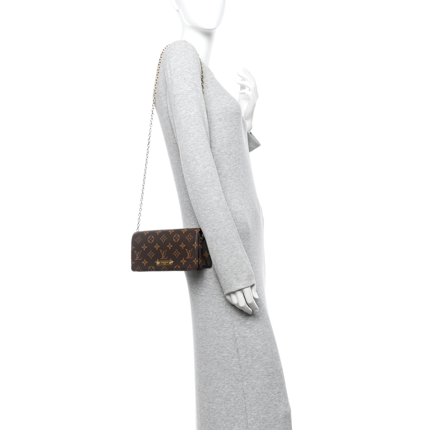 Louis Vuitton Monogram Lily Wallet On Chain 2 of 10
