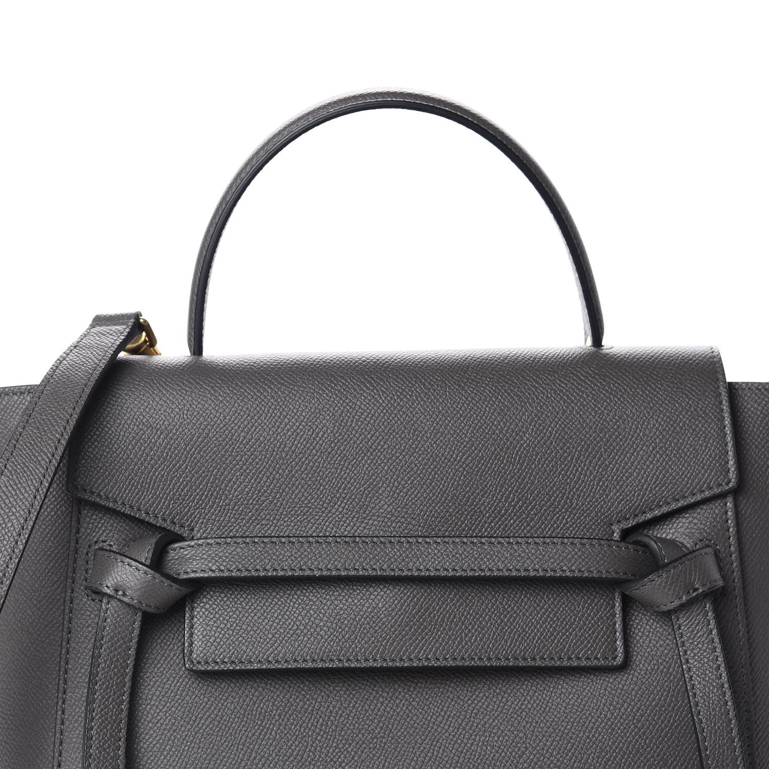 Celine Baby Grained Calfskin Micro Belt Bag Grey 11 of 12