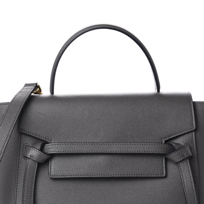 Celine Baby Grained Calfskin Micro Belt Bag Grey 11 of 12