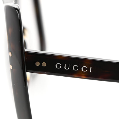 Gucci Acetate Oversize Square Frame GG0471S Sunglasses Tortoise 7 of 8