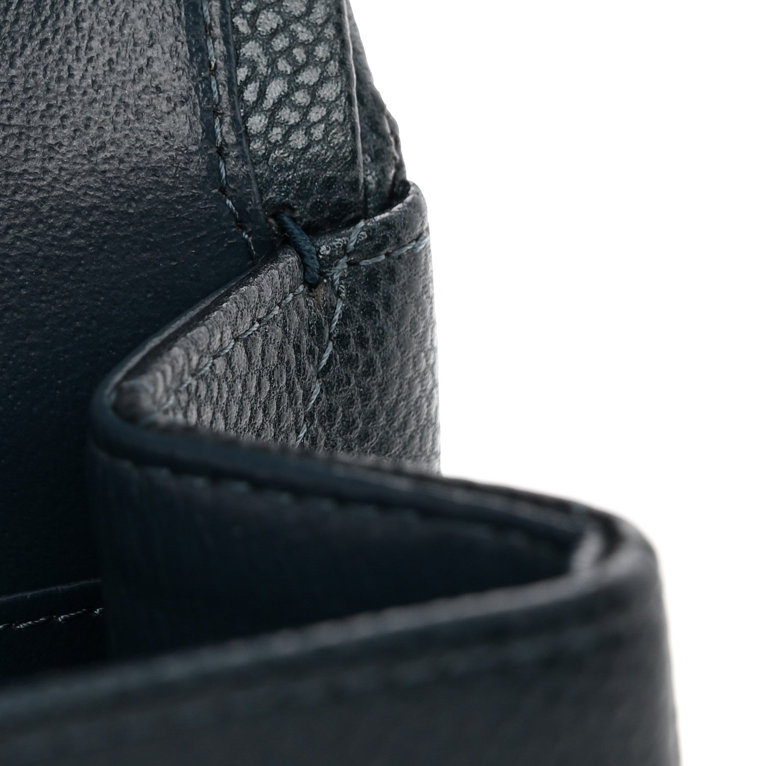 Chanel Metallic Caviar Quilted Jumbo Double Flap Dark Blue 13 of 15
