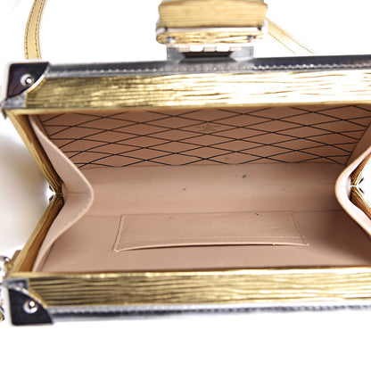 Louis Vuitton Metallic Epi Petite Malle Gold 5 of 12