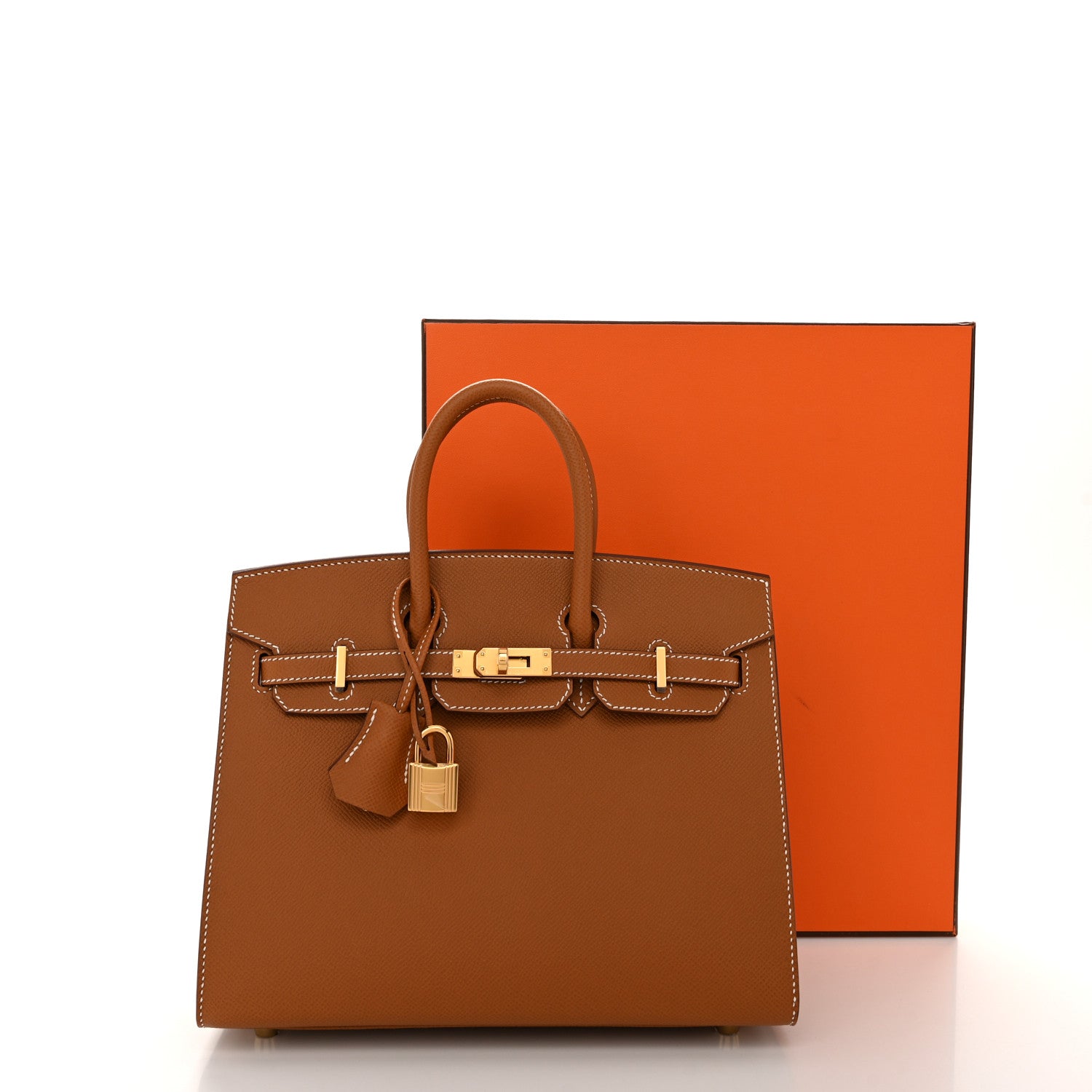 Hermes Epsom Birkin Sellier 25 Gold 13 of 13