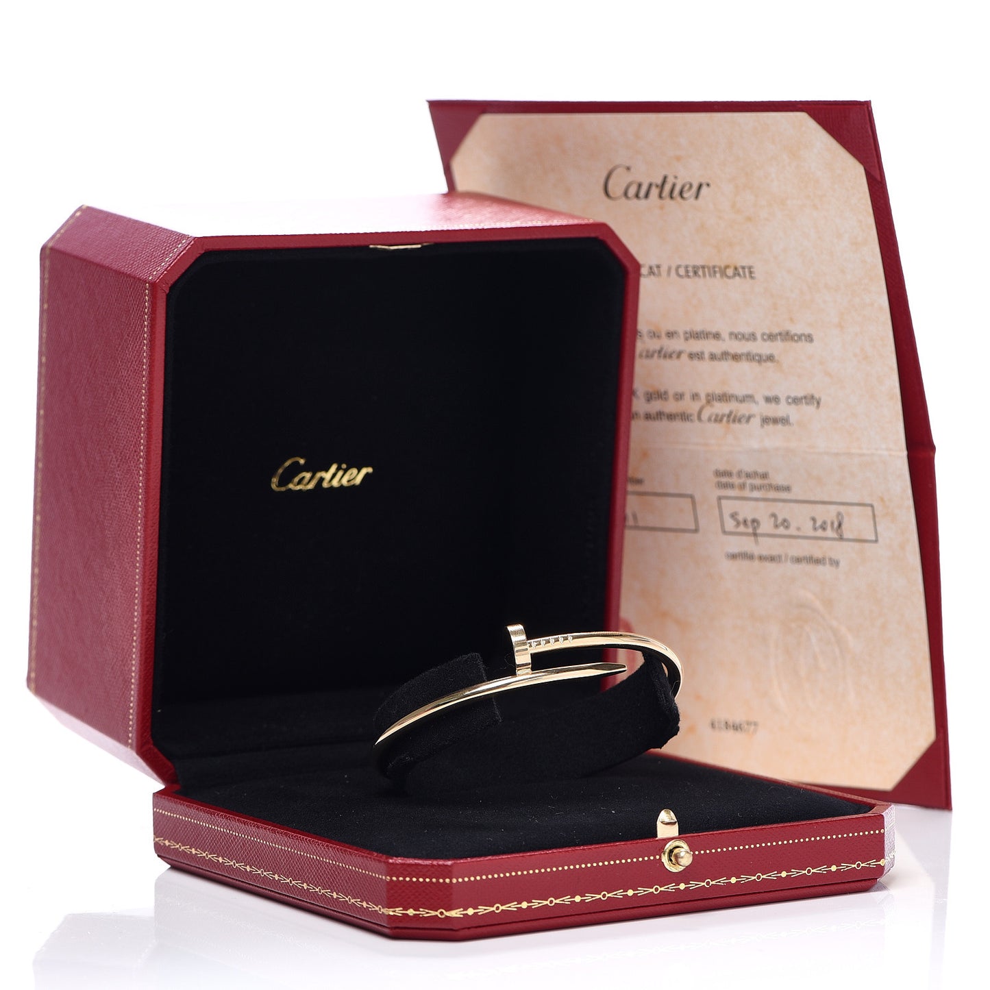 18K Yellow Gold Juste Un Clou Bracelet 18