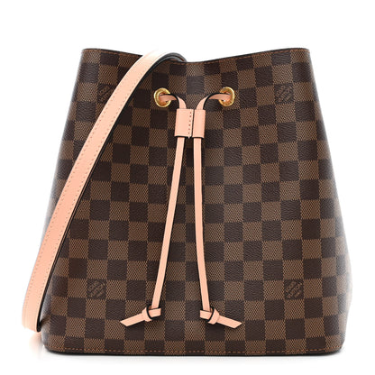 Louis Vuitton Damier Ebene Neonoe MM Venus Pink 1 of 10