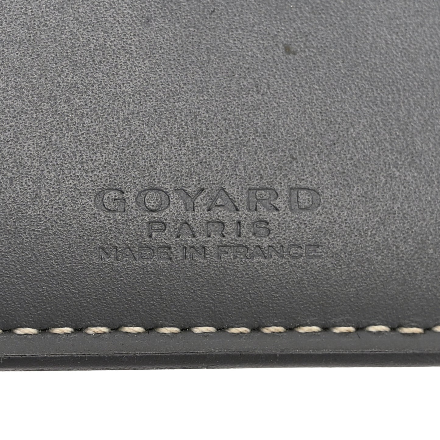 Goyardine Saint Florentin Bi-Fold Wallet Grey