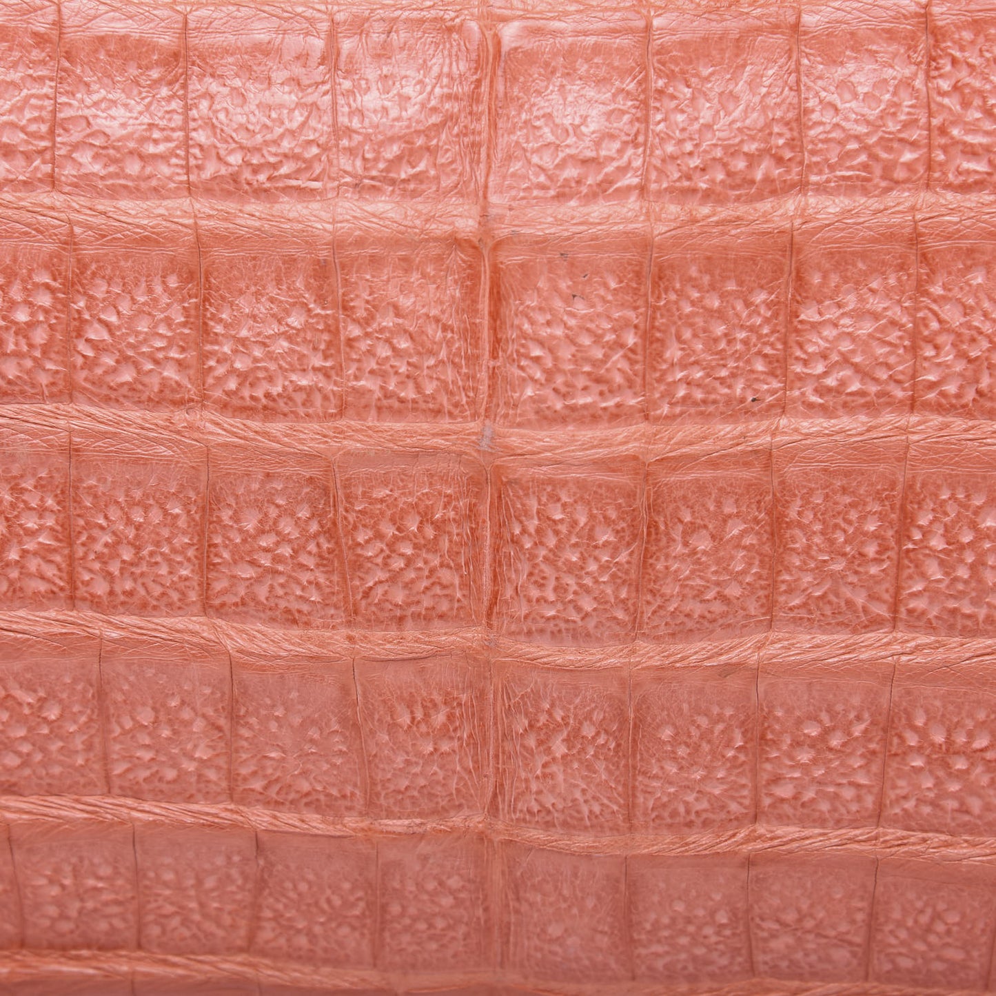 Crocodile Satchel Light Coral