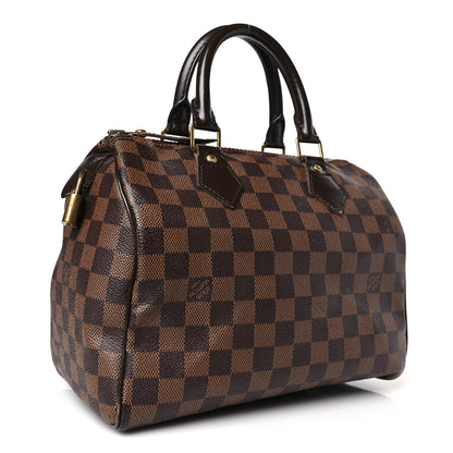 Louis Vuitton Damier Ebene Speedy 25 3 of 9
