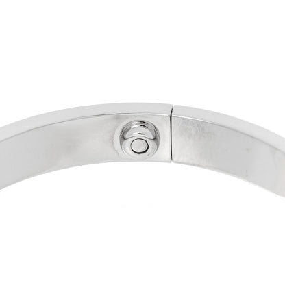 Cartier 18K White Gold 4 Diamond LOVE Bracelet 16 7 of 7
