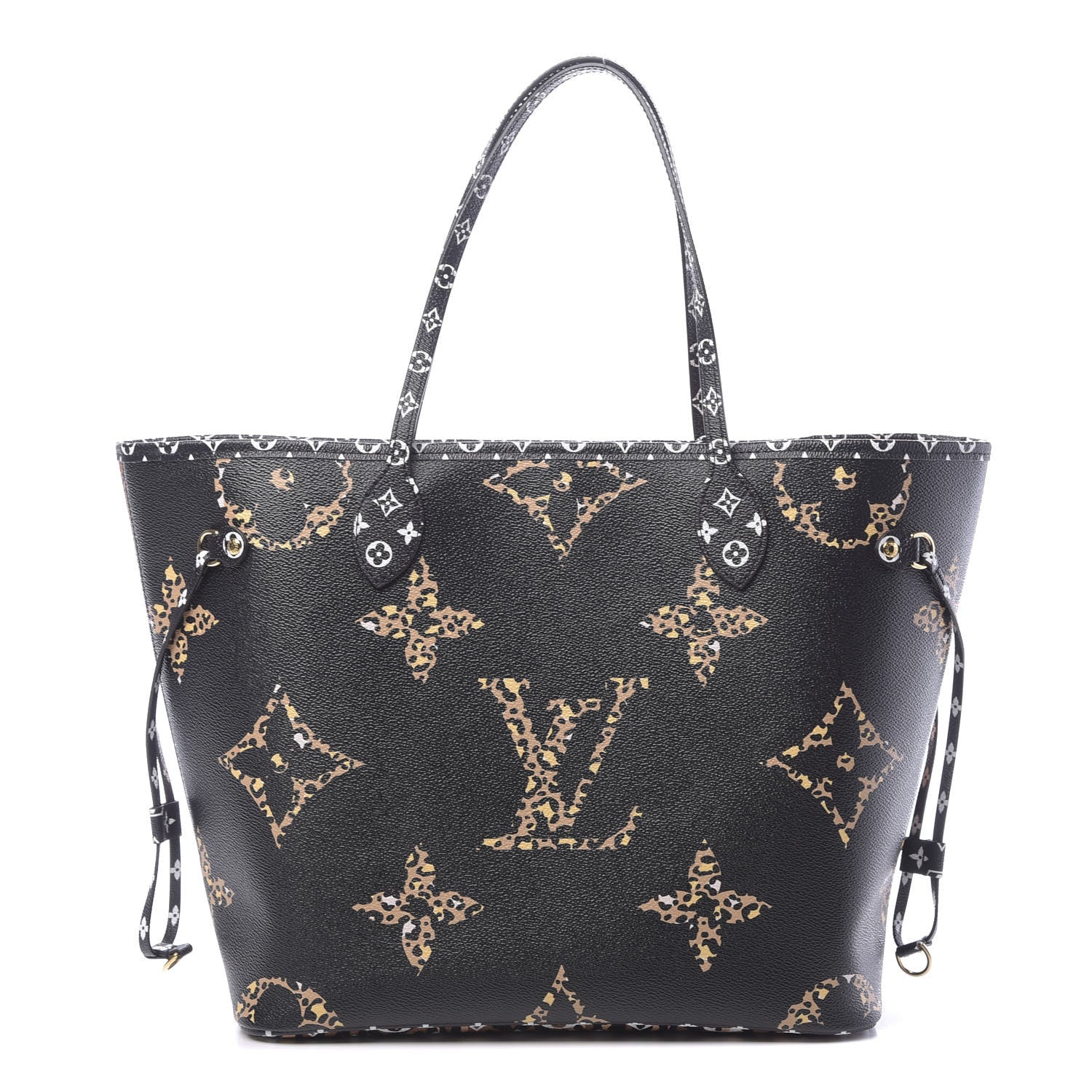 Louis Vuitton Monogram Giant Jungle Neverfull MM Black 1 of 10