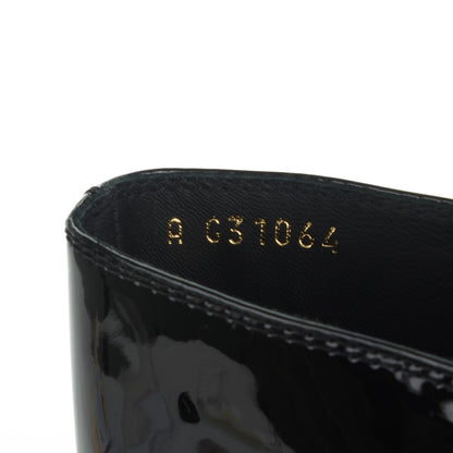Chanel Patent Calfskin CC Lace Up Boots 38.5 Black 7 of 8