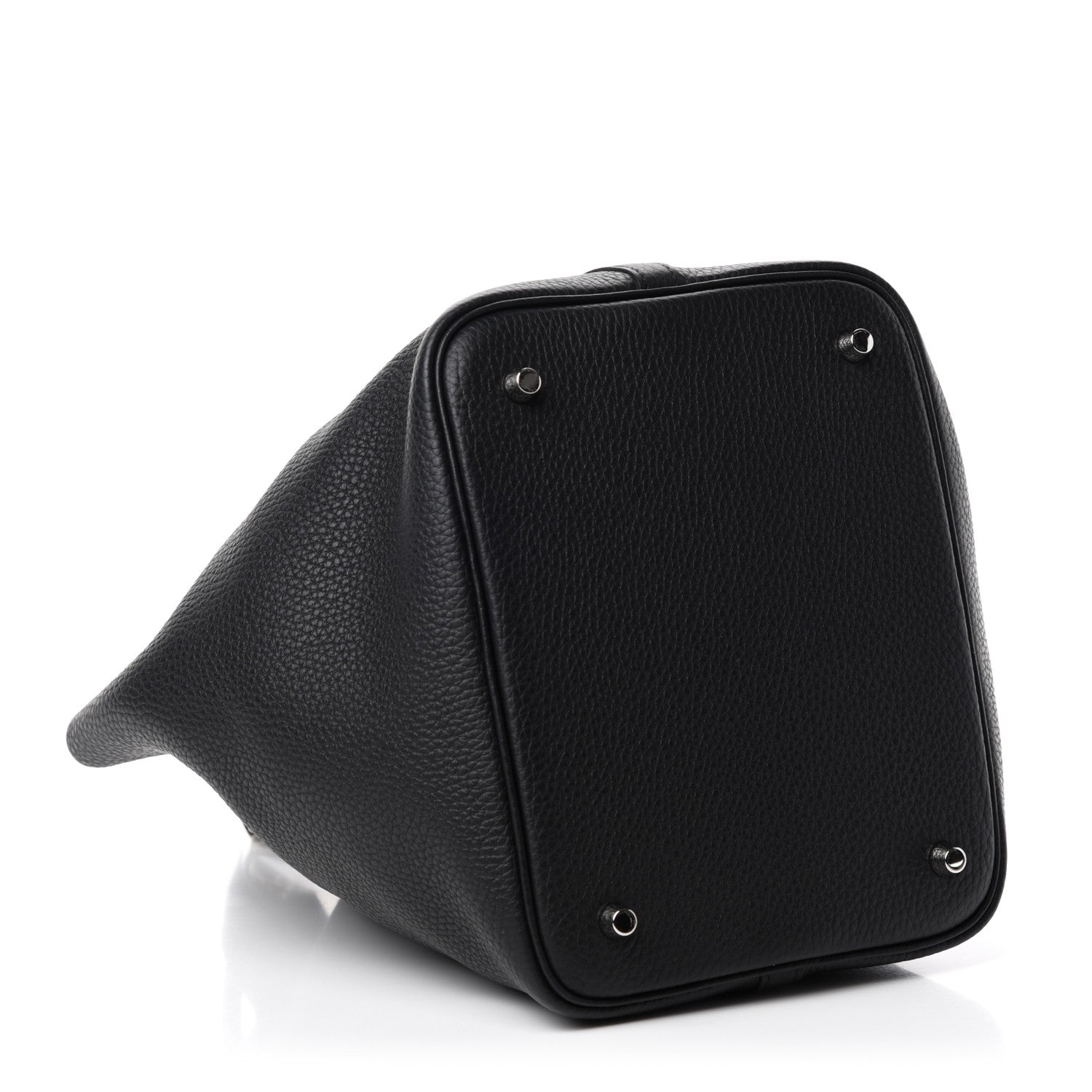Hermes Taurillon Clemence Picotin Lock 22 MM Black 4 of 11