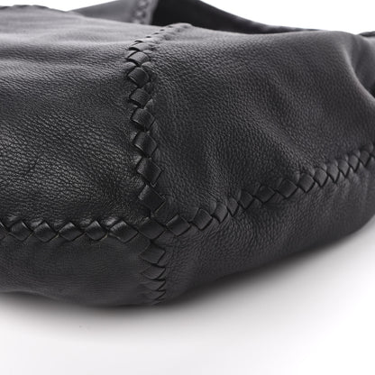 Bottega Veneta Cervo Deerskin Large Hobo Black 10 of 11