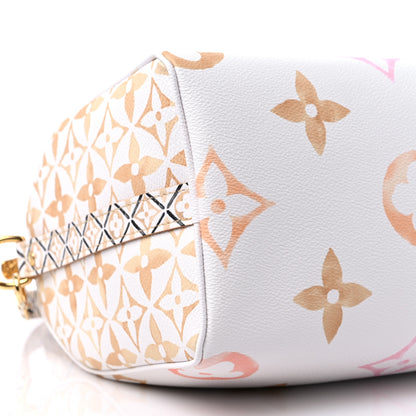 Louis Vuitton Monogram Giant By The Pool 2.0 Speedy Bandouliere 25 Beige 7 of 8