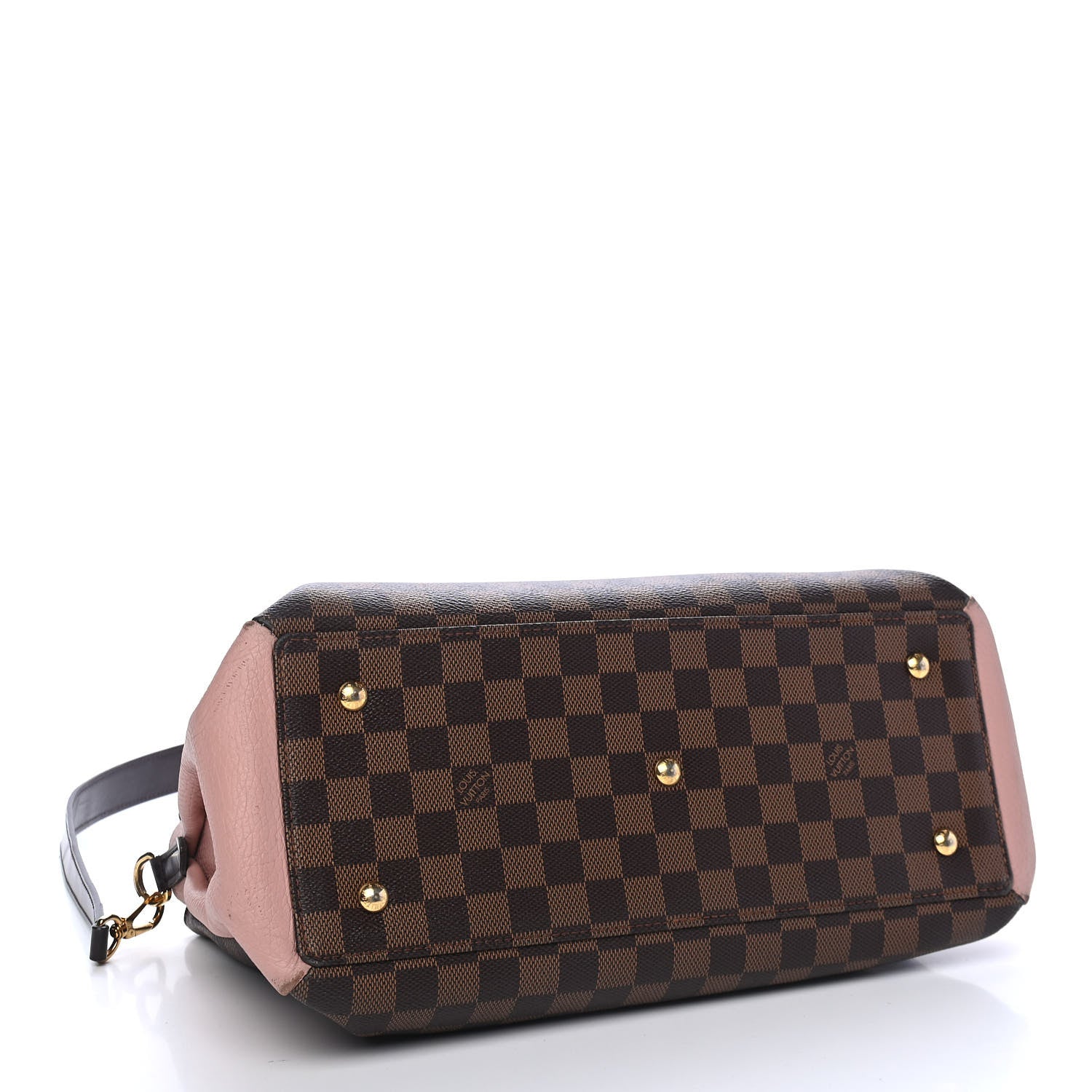 Louis Vuitton Cuir Taurillon Damier Ebene Normandy Magnolia 4 of 12