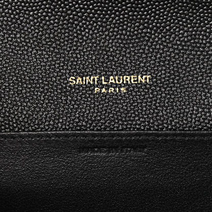 Saint Laurent Grain De Poudre Uptown Chain Wallet Black 7 of 11