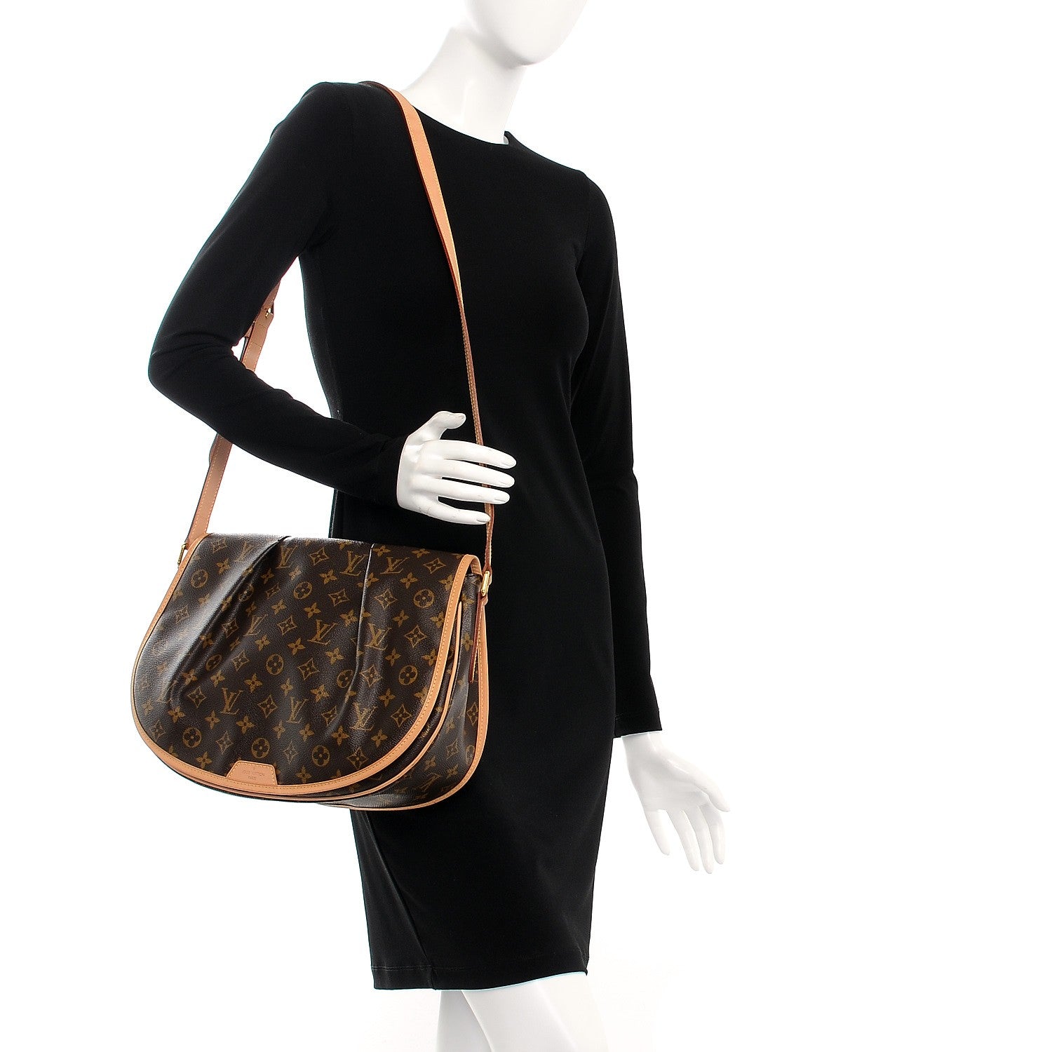 Louis Vuitton Monogram Menilmontant MM 2 of 13