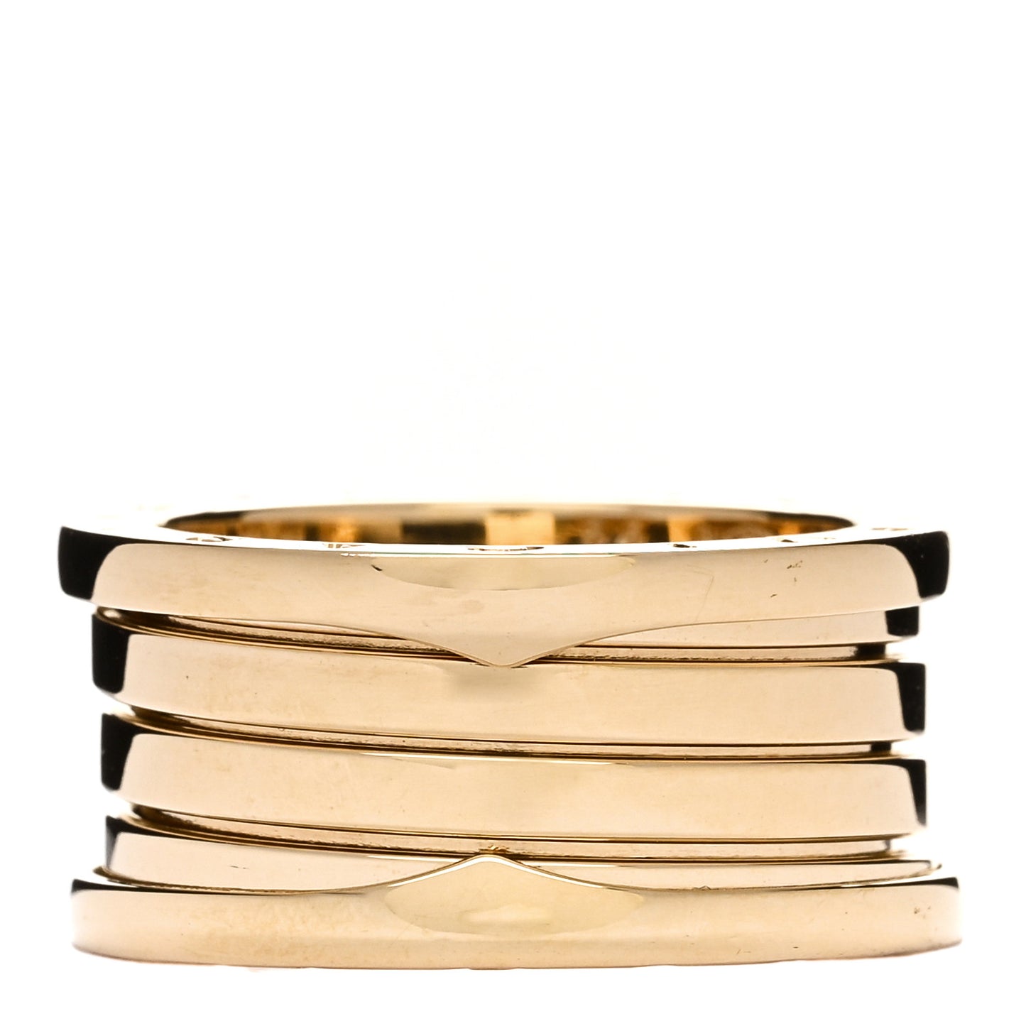 18K Yellow Gold B.Zero1 Four-Band Ring 56 7.5