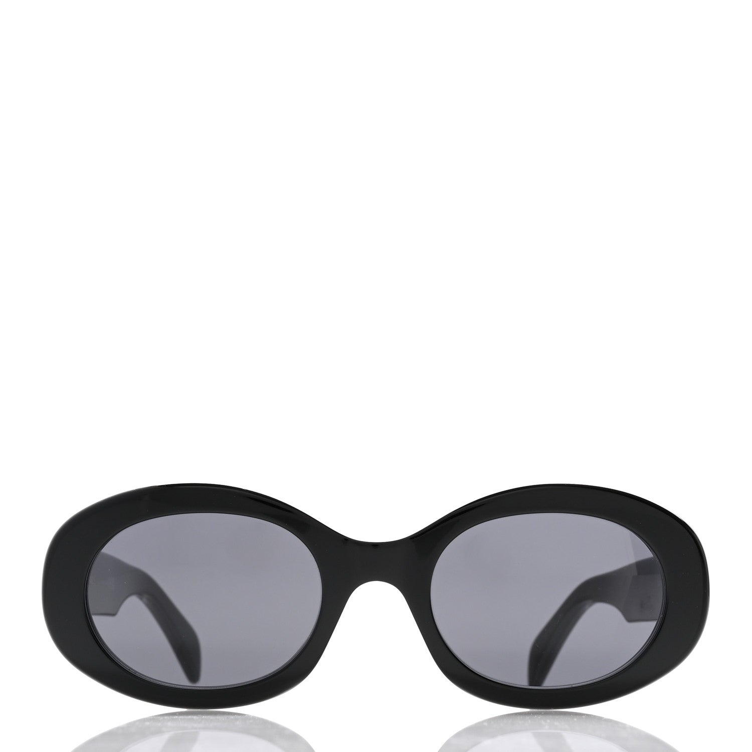 Celine Acetate Triomphe 01 Sunglasses CL 40194U Black 2 of 10