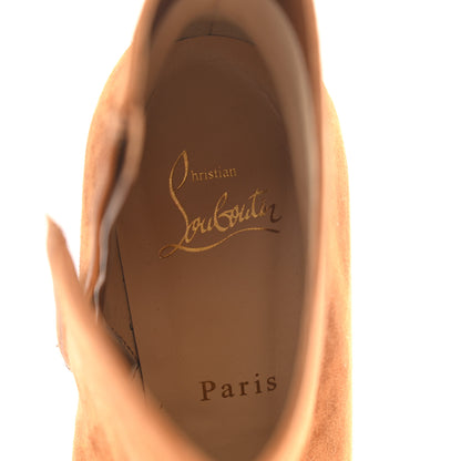 Christian Louboutin Veau Velours Turela 55 Ankle Boots 36.5 Ecureuil 7 of 10