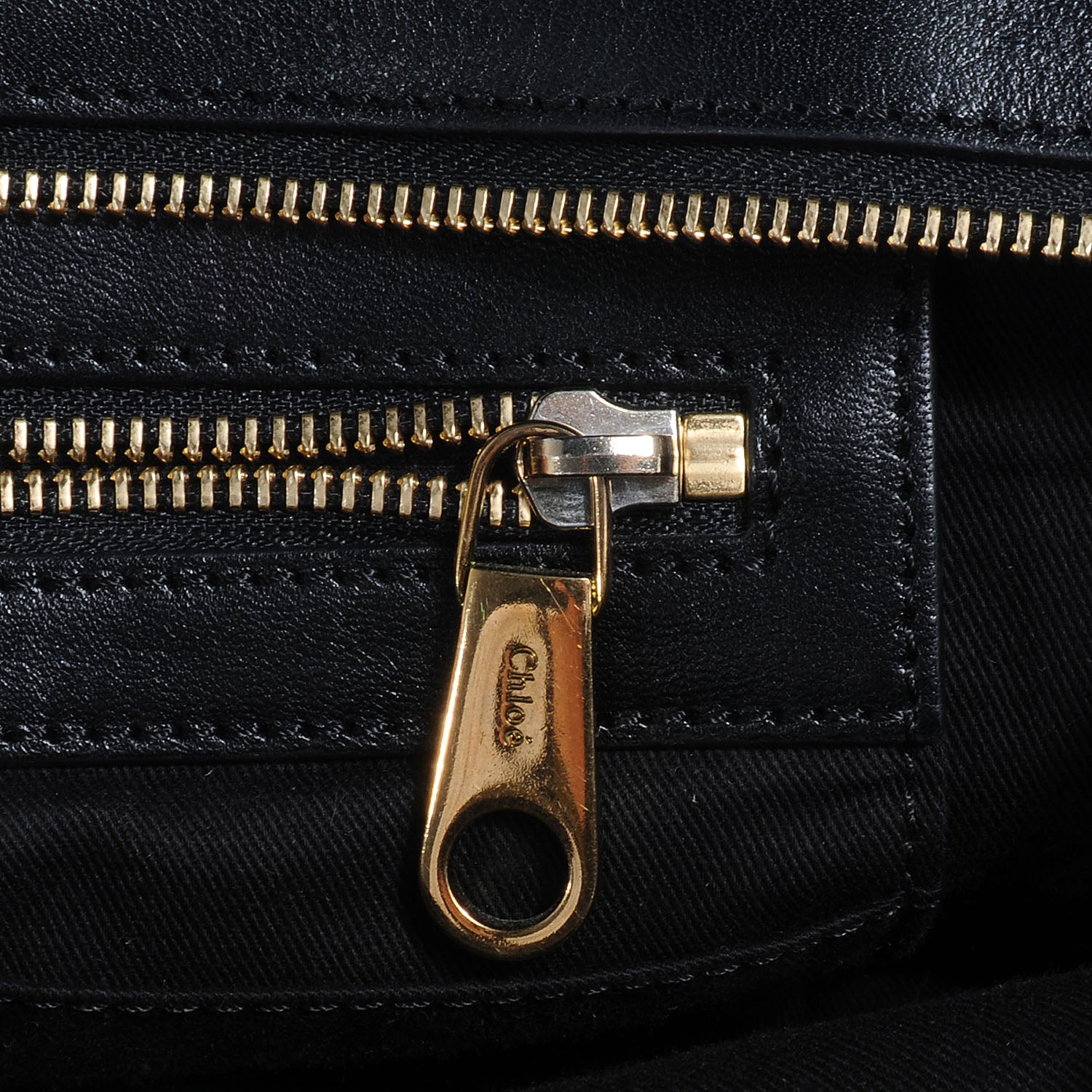 Chloe Leather Large Alice Satchel Fir Green 7 of 9