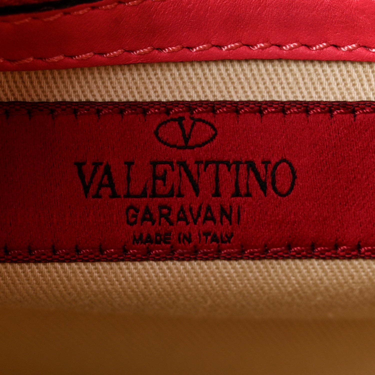Valentino Garavani Vitello Small Rockstud Double Handle Tote Raspberry 6 of 11
