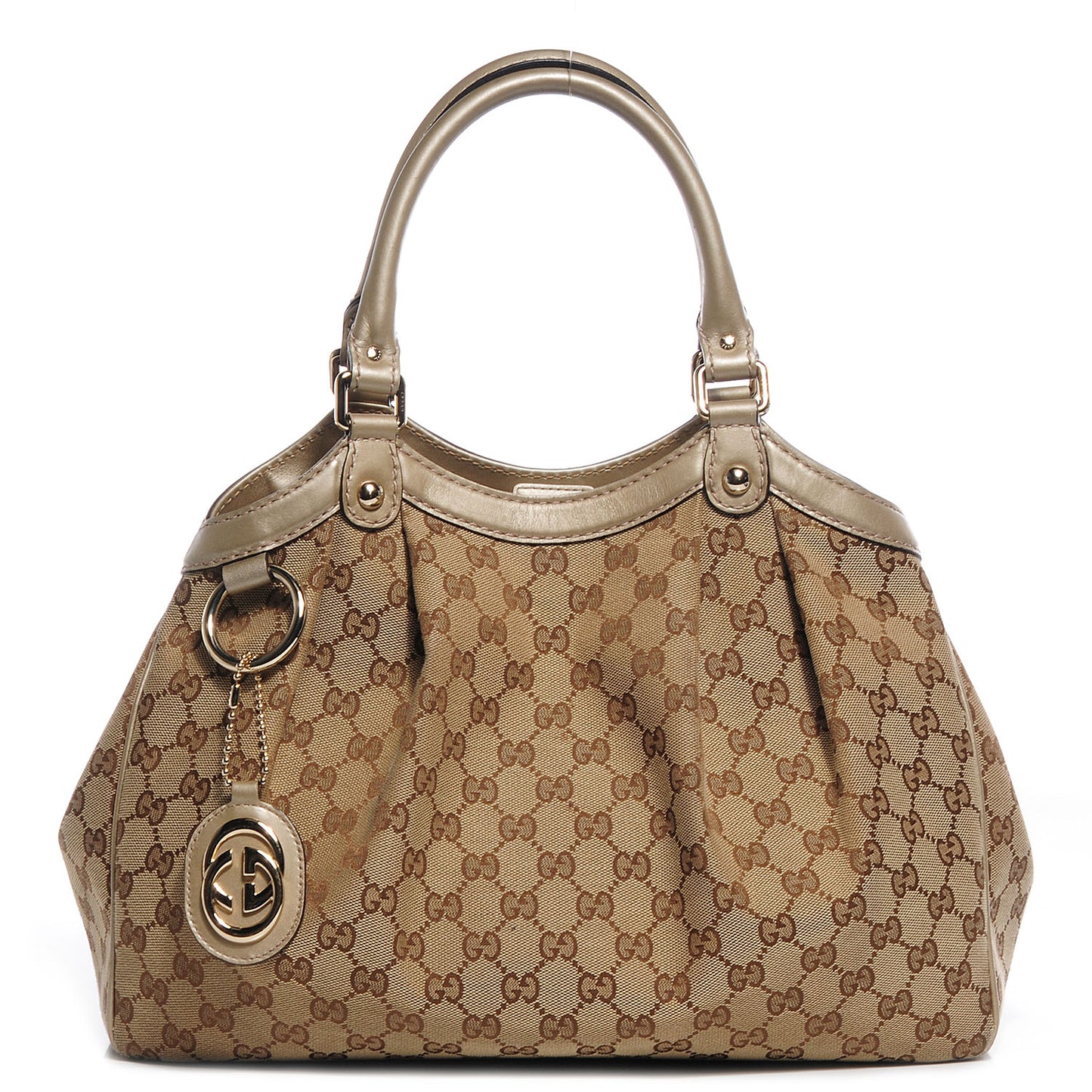 Monogram Medium Sukey Tote Champagne