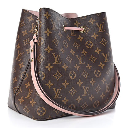 Louis Vuitton Monogram Neonoe MM Rose Poudre 3 of 11