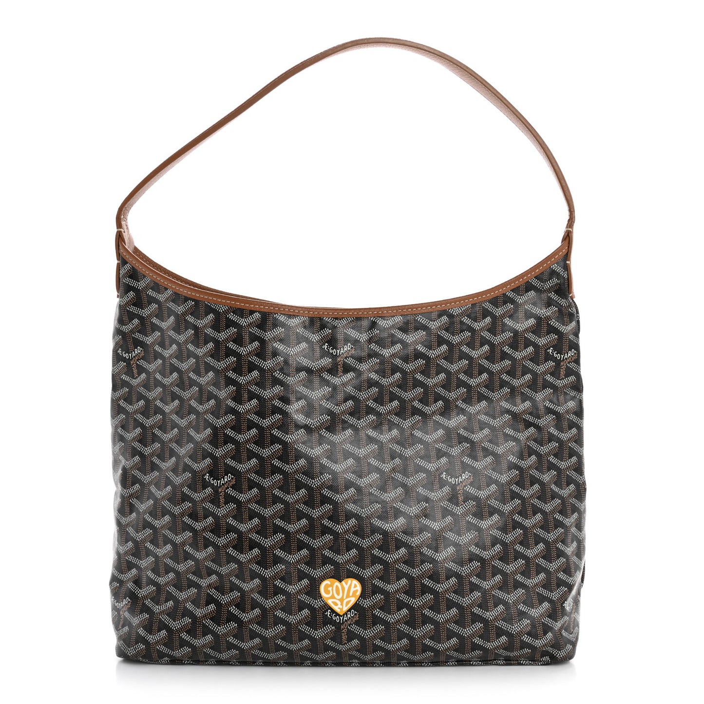Goyardine Boheme Hobo Black Gold