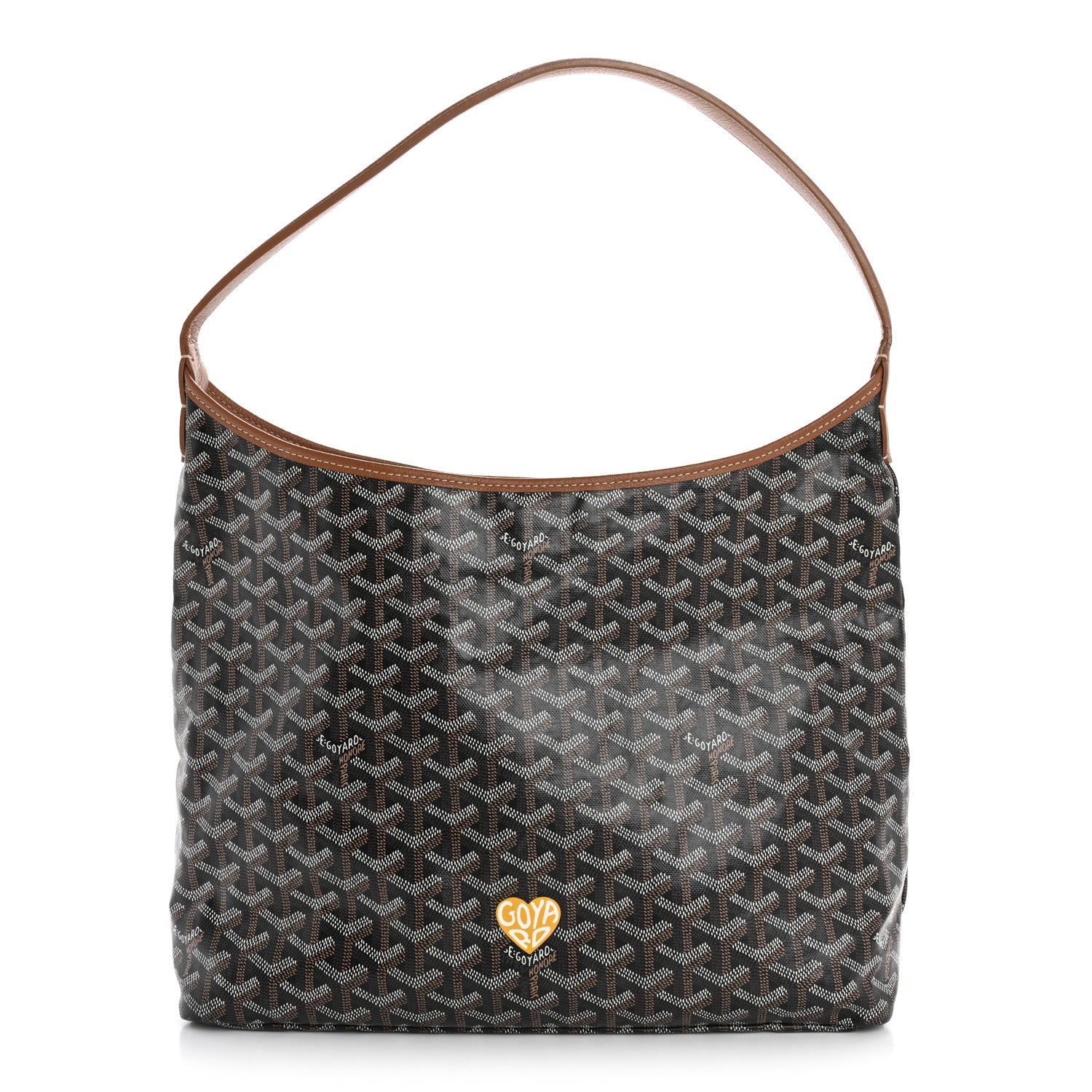 Goyard Goyardine Boheme Hobo Black Gold 1 of 14