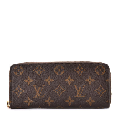 Louis Vuitton Monogram Clemence Wallet Fuchsia 1 of 7