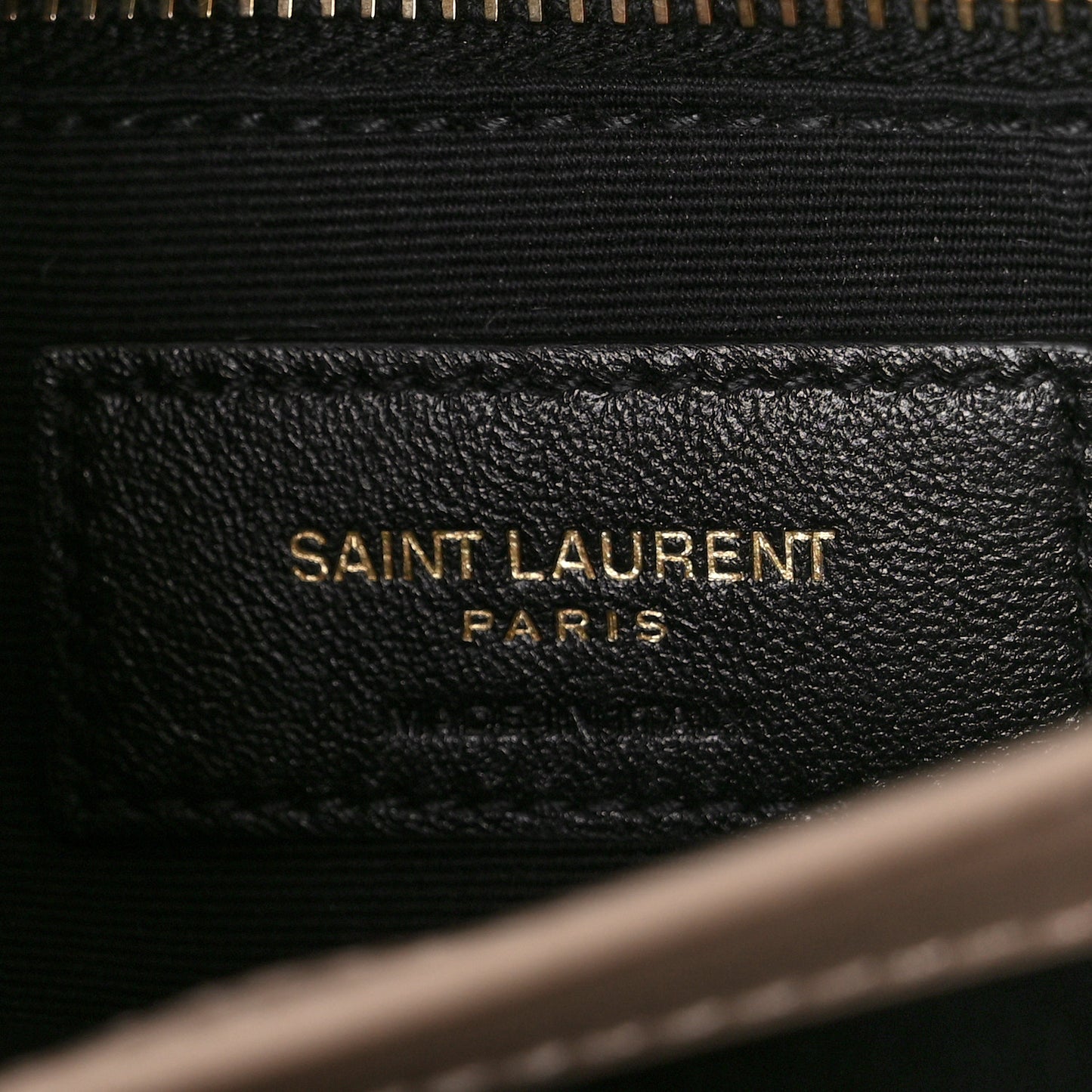 Calfskin Y Quilted Monogram Toy Loulou Crossbody Bag Latte