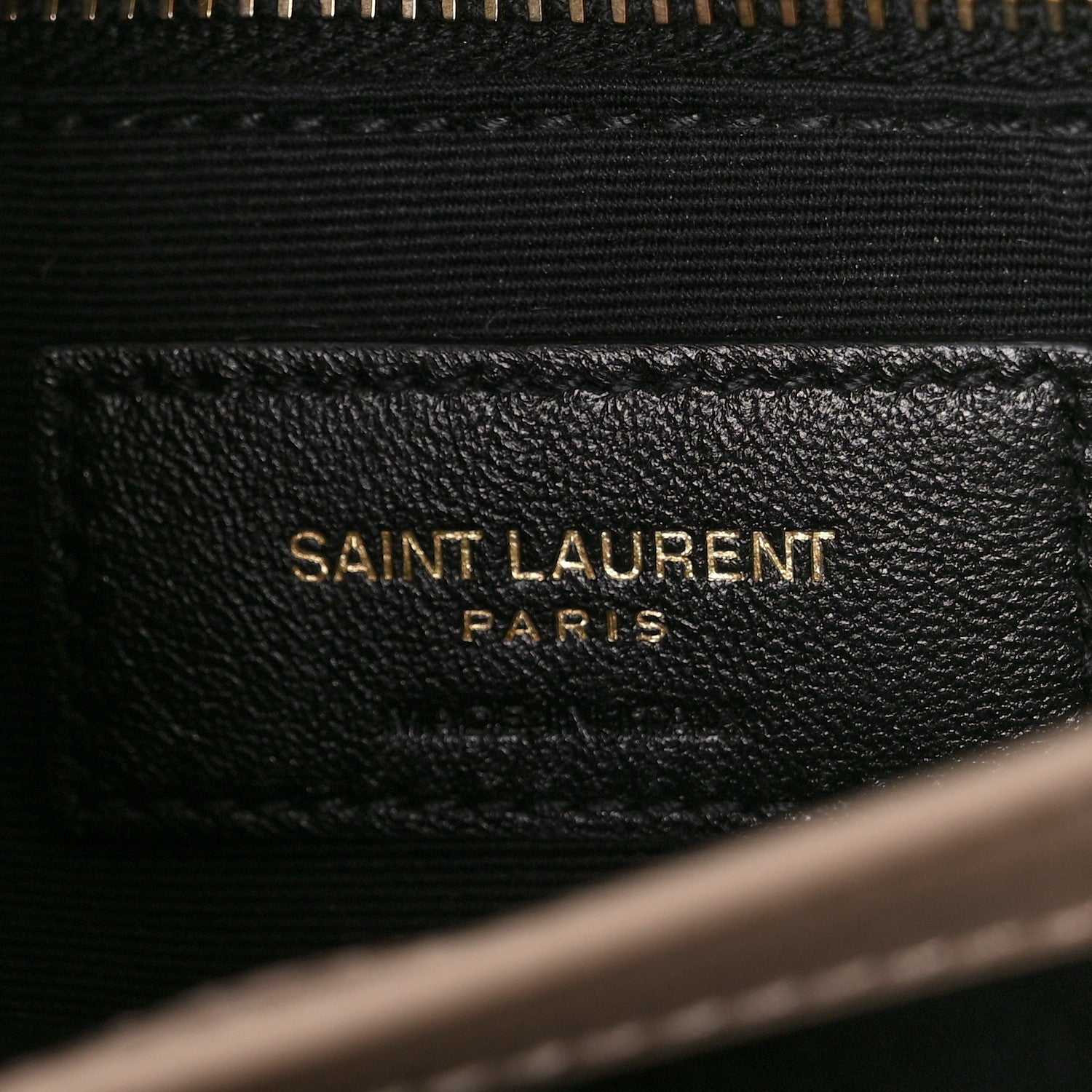 Saint Laurent Calfskin Y Quilted Monogram Toy Loulou Crossbody Bag Latte 8 of 10
