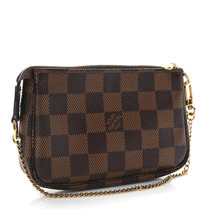 Louis Vuitton Damier Ebene Mini Pochette Accessories 3 of 11
