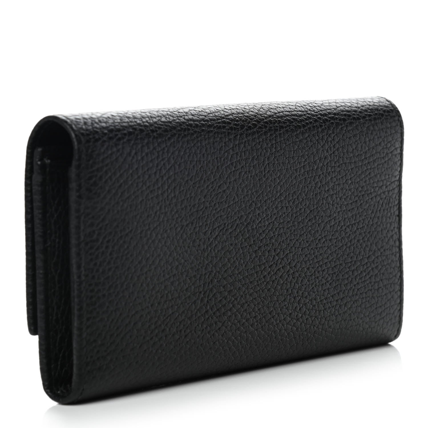 Gucci Calfskin Garden Continental Wallet Black 3 of 10