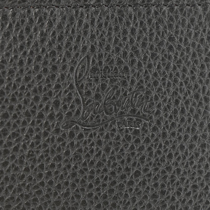 Christian Louboutin Calfskin Spikes Loubinthesky Paloma Clutch Black 6 of 11