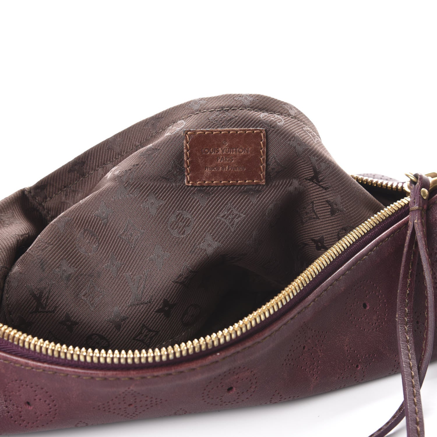 Louis Vuitton Mahina Onatah Pochette Aubergine 11 of 12
