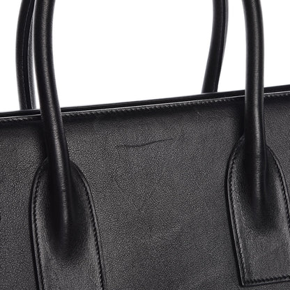 Saint Laurent Calfskin Large Sac De Jour Carryall Black 13 of 13