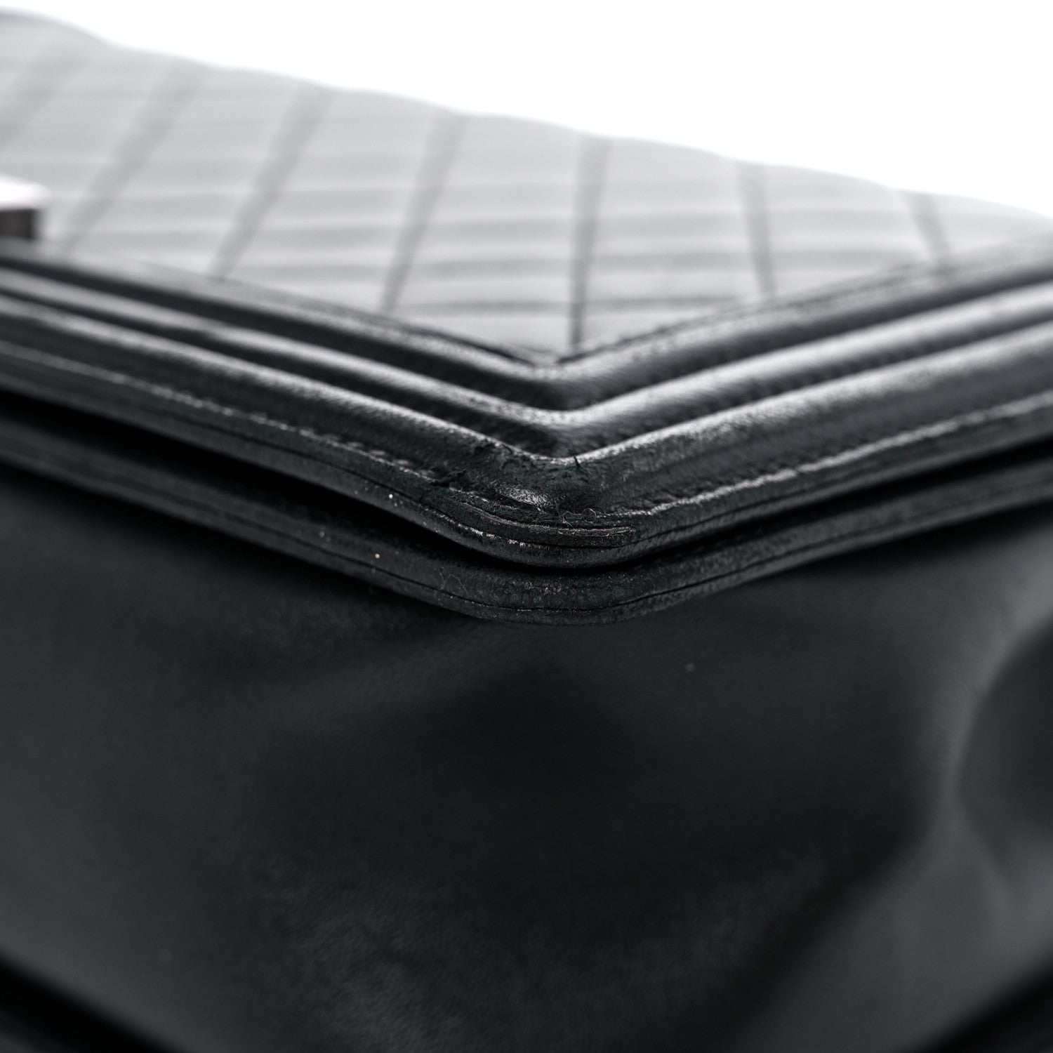 Chanel Lambskin Quilted New Medium Boy Flap Black 9 of 20