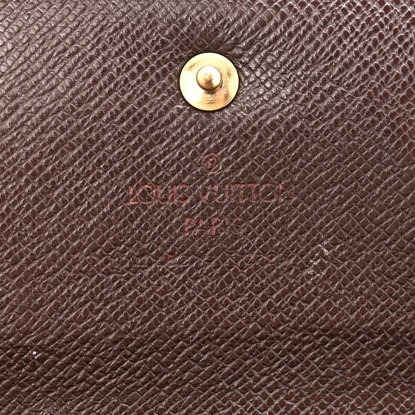 Damier Ebene Sarah Wallet