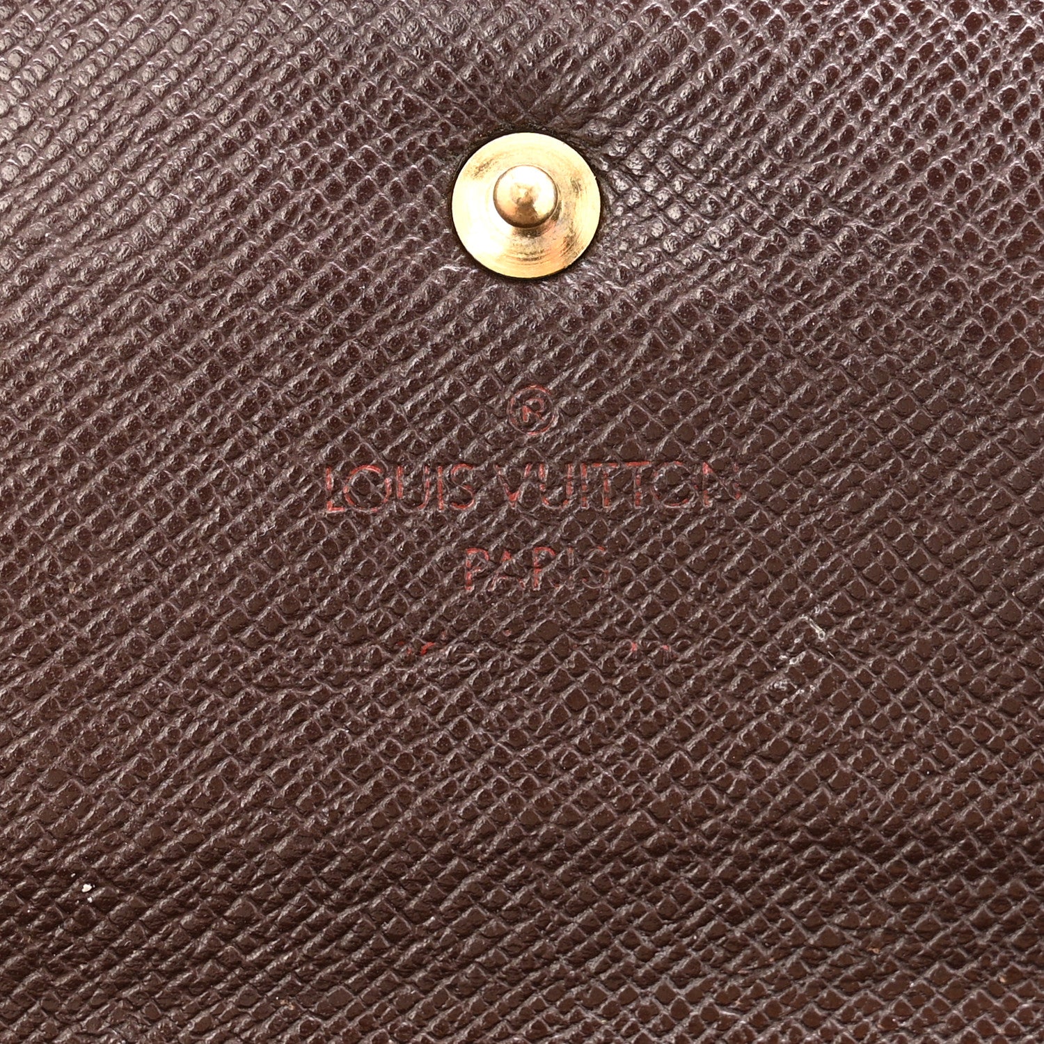Louis Vuitton Damier Ebene Sarah Wallet 6 of 11