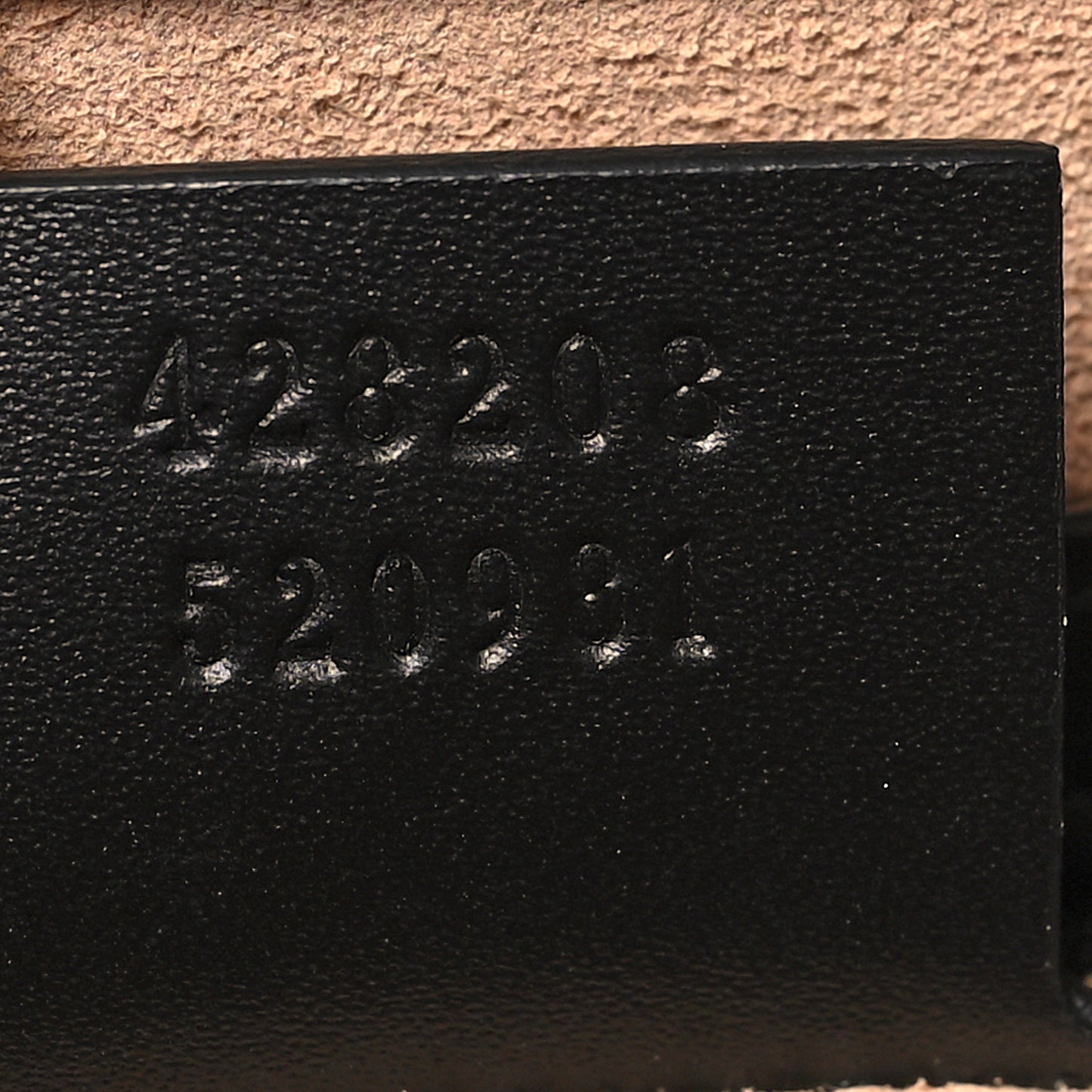 Guccissima Signature Medium Padlock Top Handle Bag Black